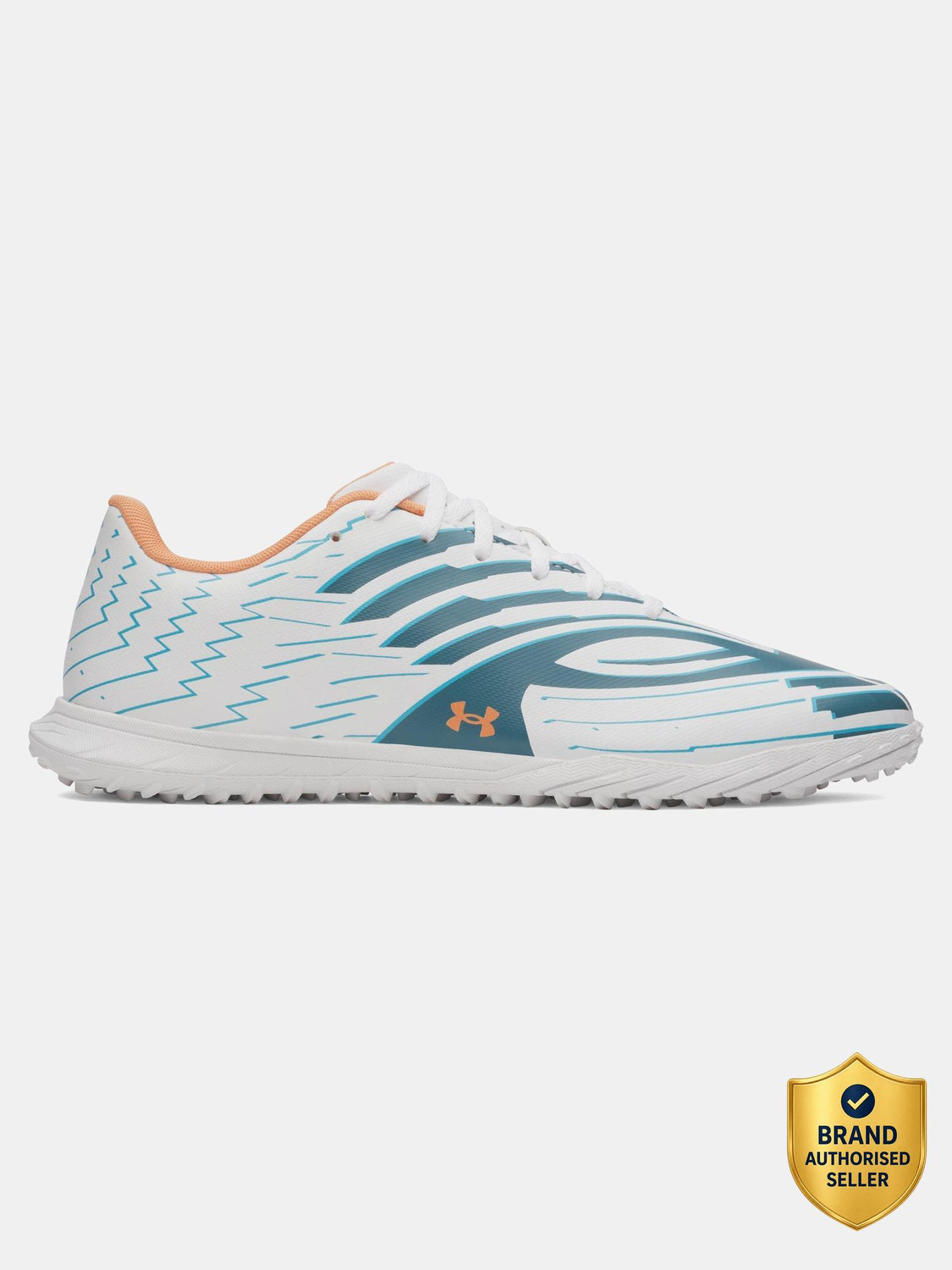 Image of PUMA ULTRA 5 PLAY TT Football Shoes For Men (Yellow , 7.5)
