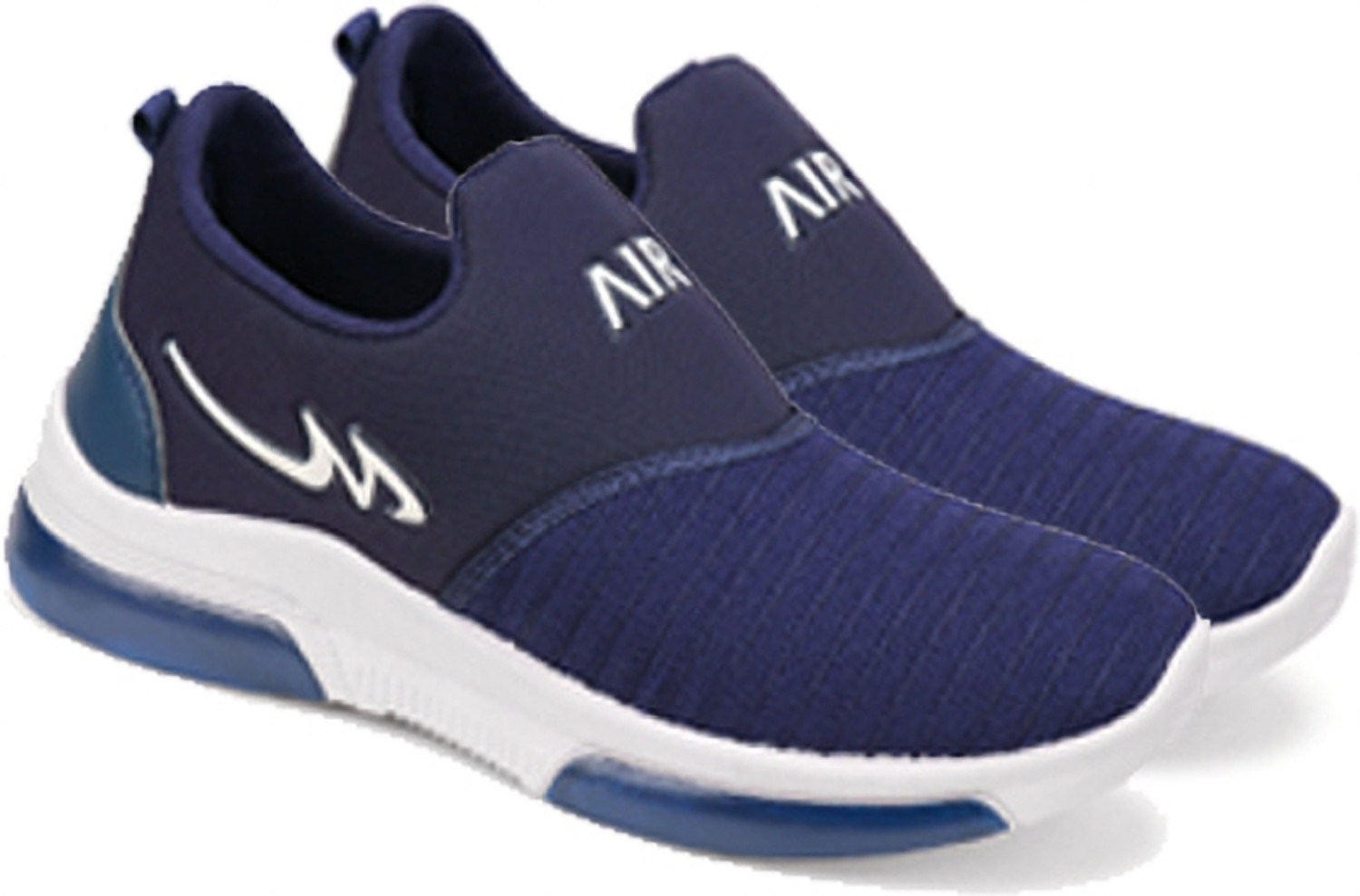 Image of World Wear Footwear Exclusive Affordable Collection of Trendy & Stylish Casual Sneakers Shoes Sneakers For Men (Blue, White , 10)