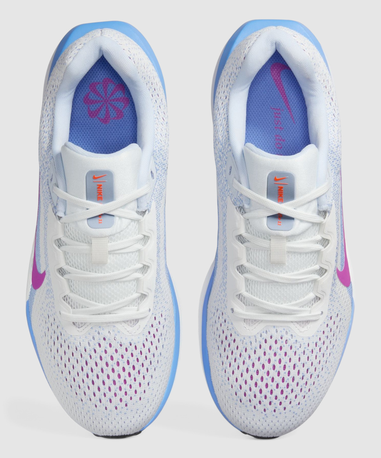 Image of NIKE wmns air winflo 11 Running Shoes For Women (White , 5)