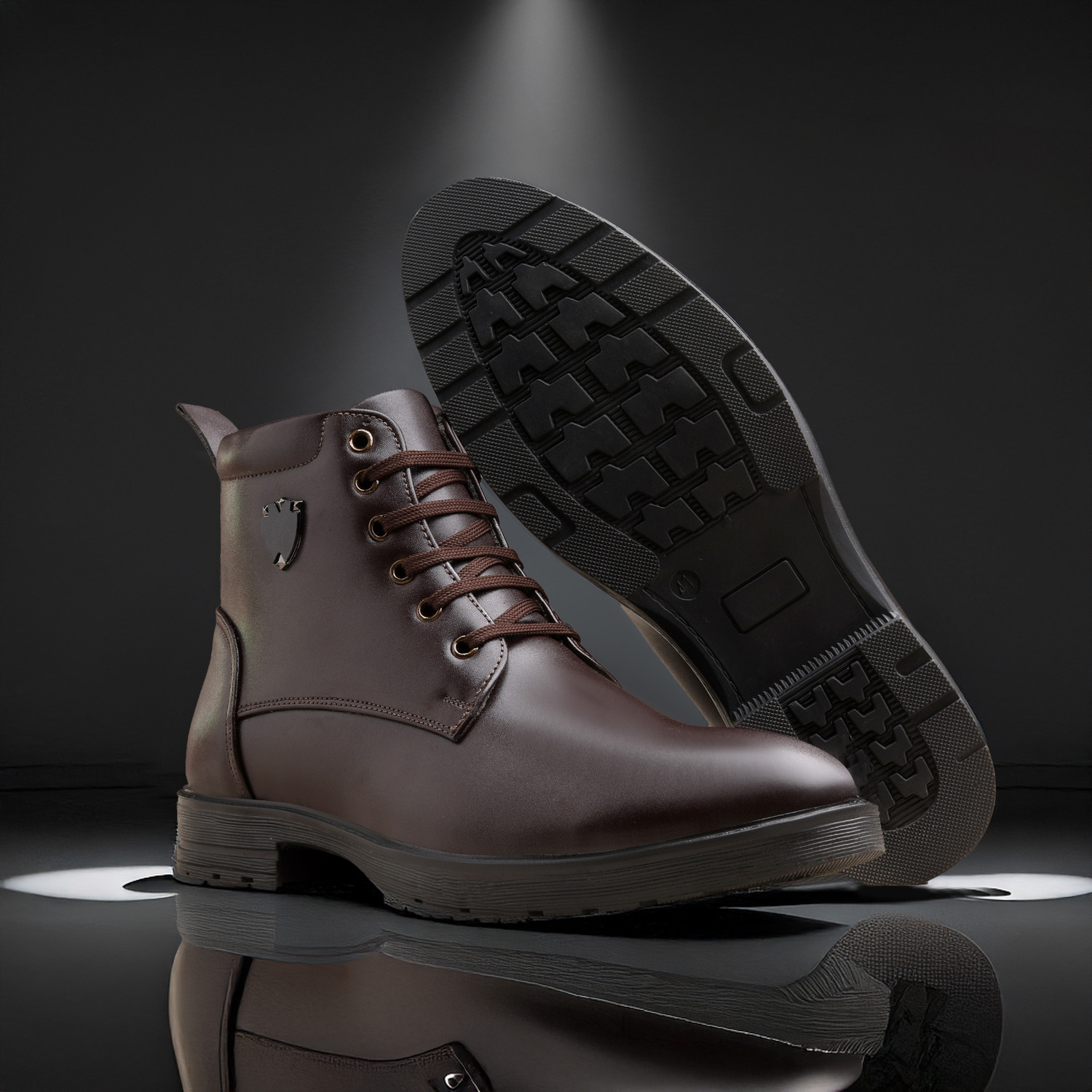 Image of RED CHIEF RC3895 Boots For Men (Brown , 10)