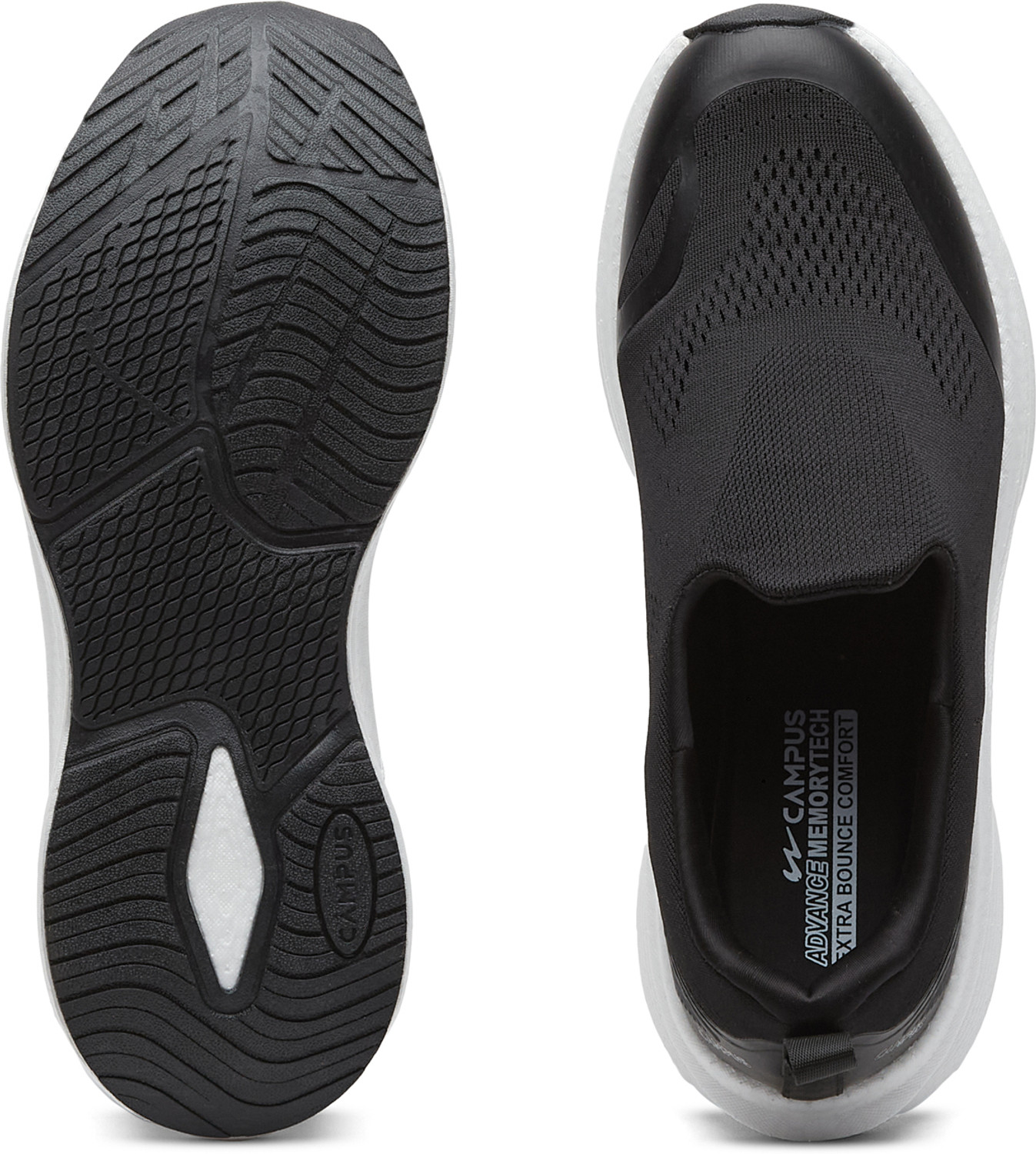 Image of CAMPUS STAKU Casuals For Men (Black , 8)