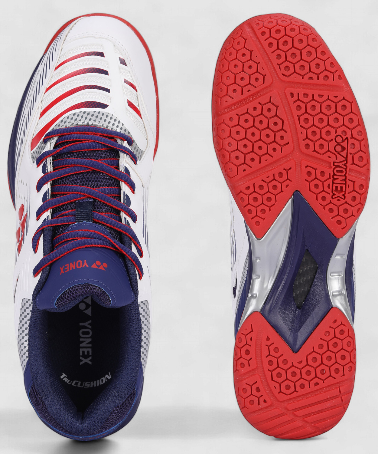 Image of YONEX Kiwami Badminton Shoes For Men (White , 6)