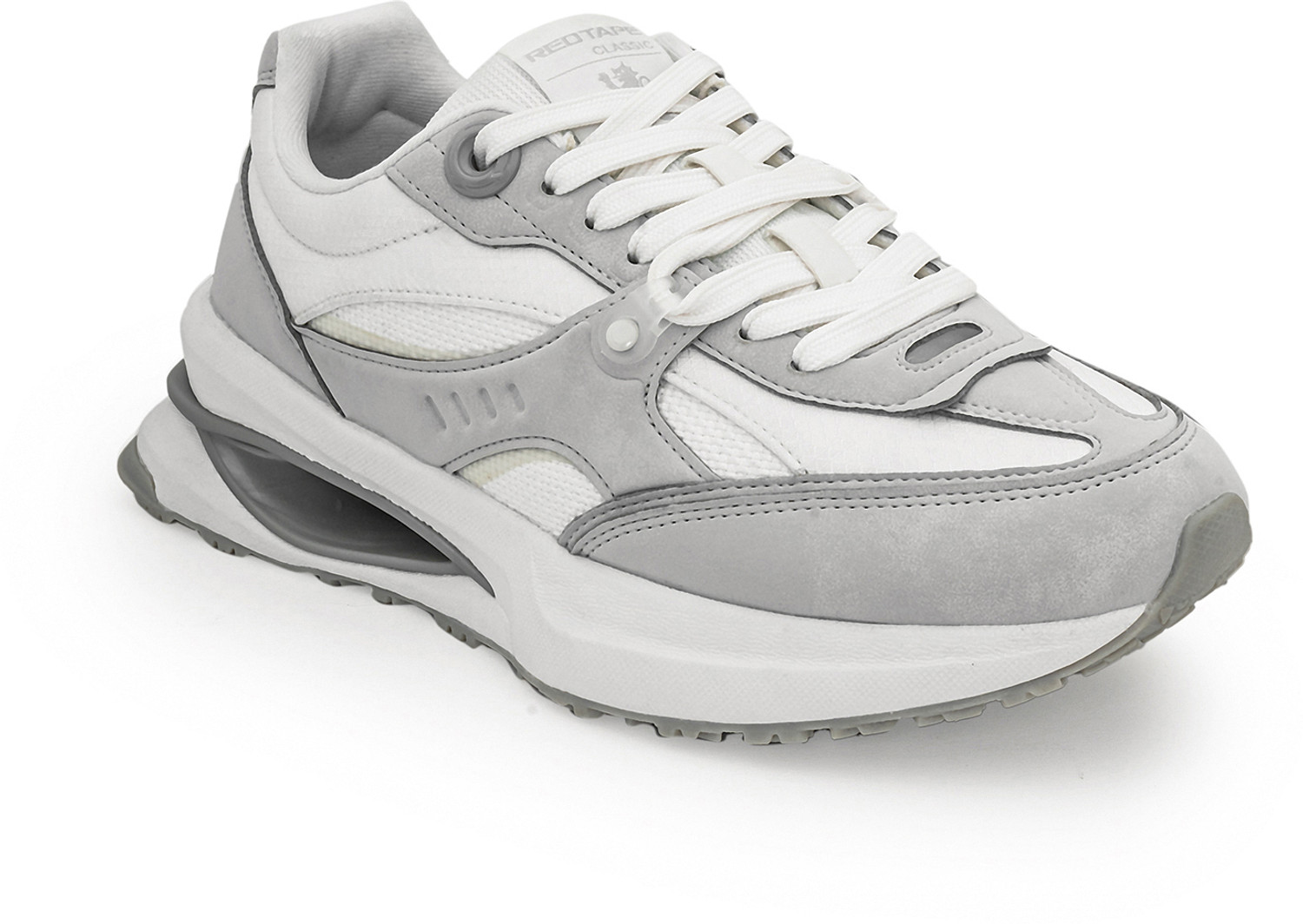 Image of CAMPUS RUSTLE Sneakers For Men (Green, White , 8)