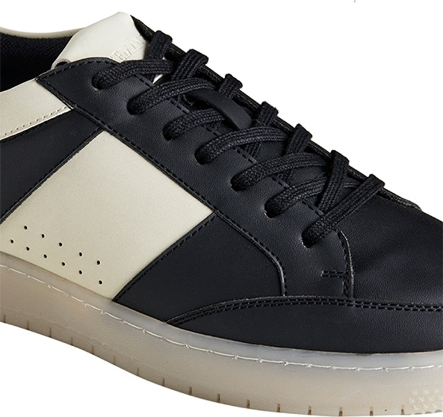 Image of Neemans City Strides Sneakers For Men (Black, Beige , 12)
