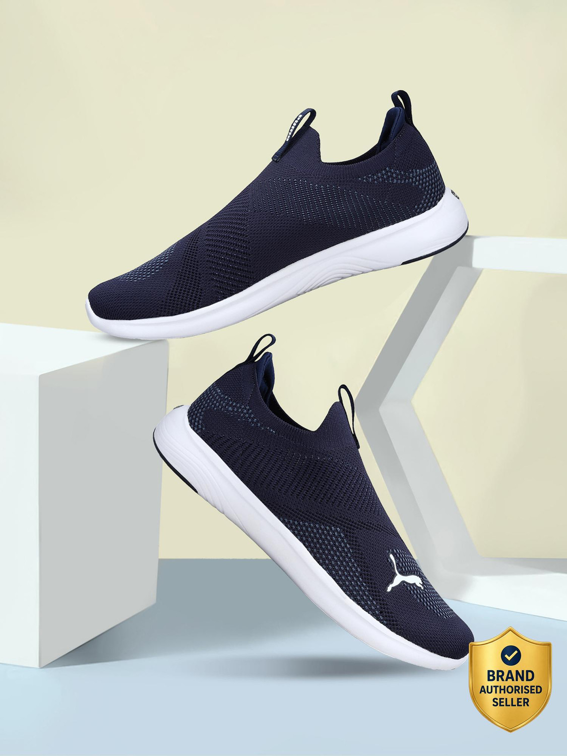 Image of PUMA 1948 Mid L Sneakers For Men (White , 7.5)