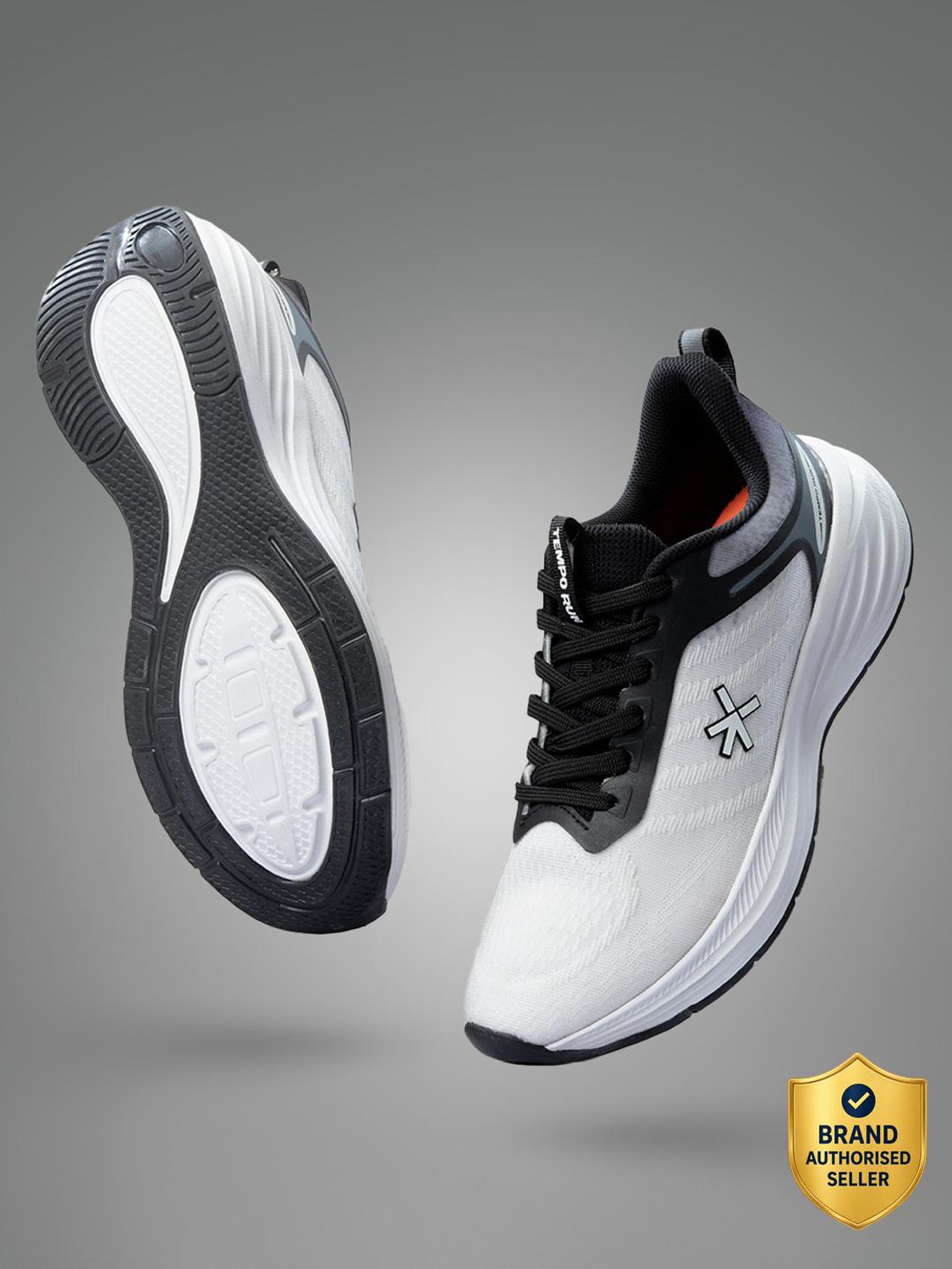 HRX by Hrithik Roshan Men's White Running Shoes - Image 6