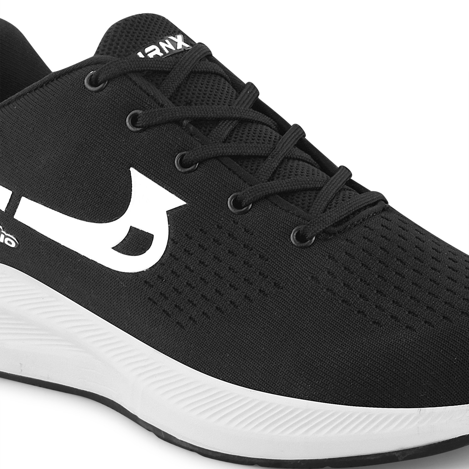 Image of TURNX Lightweight,Comfortable,Trendy,Breathable, Sports Running Shoes For Men (Black , 7)