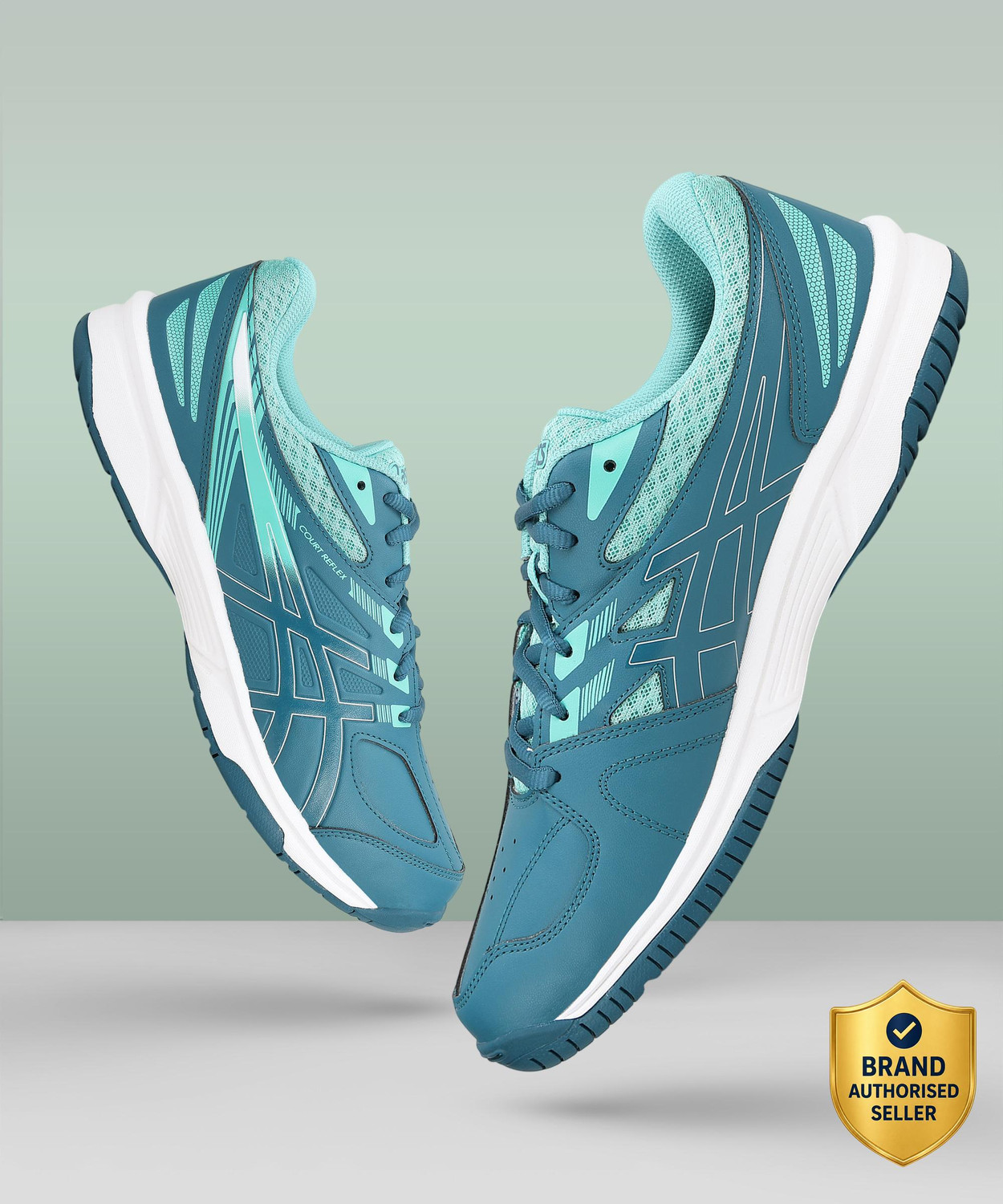 Image of Asics NOVABLAST 4 Running Shoes For Men (Green , 5)