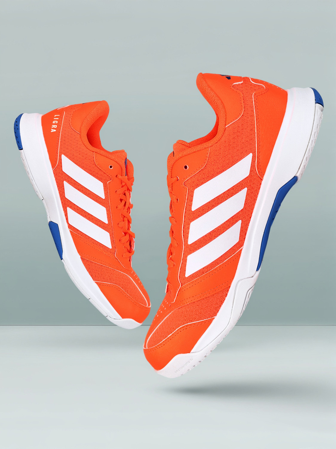 Image of ADIDAS Ligra 8 M Cricket Shoes For Men (White , 9.5)