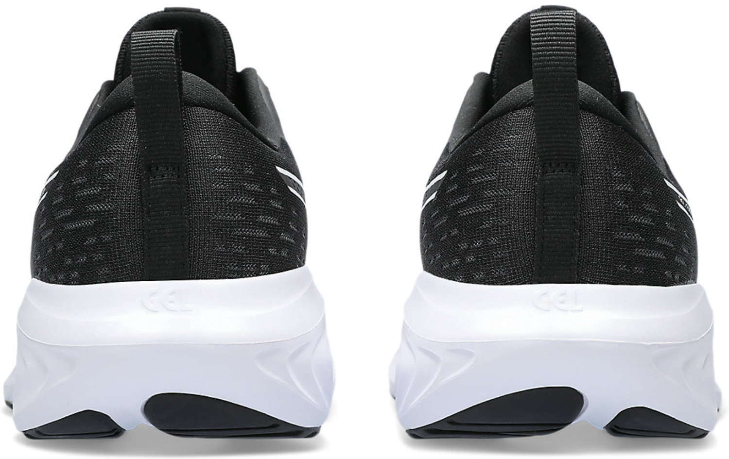 Image of Asics GEL-EXCITE 10 Sports Running Shoes For Men (Black, White , 6)