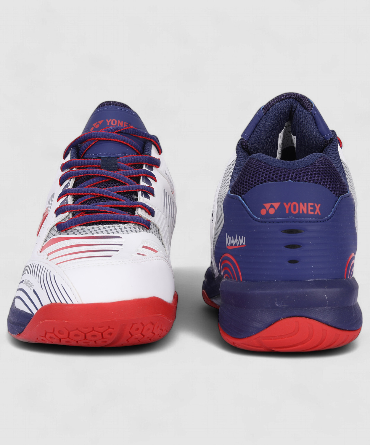 Image of YONEX Kiwami Badminton Shoes For Men (White , 6)