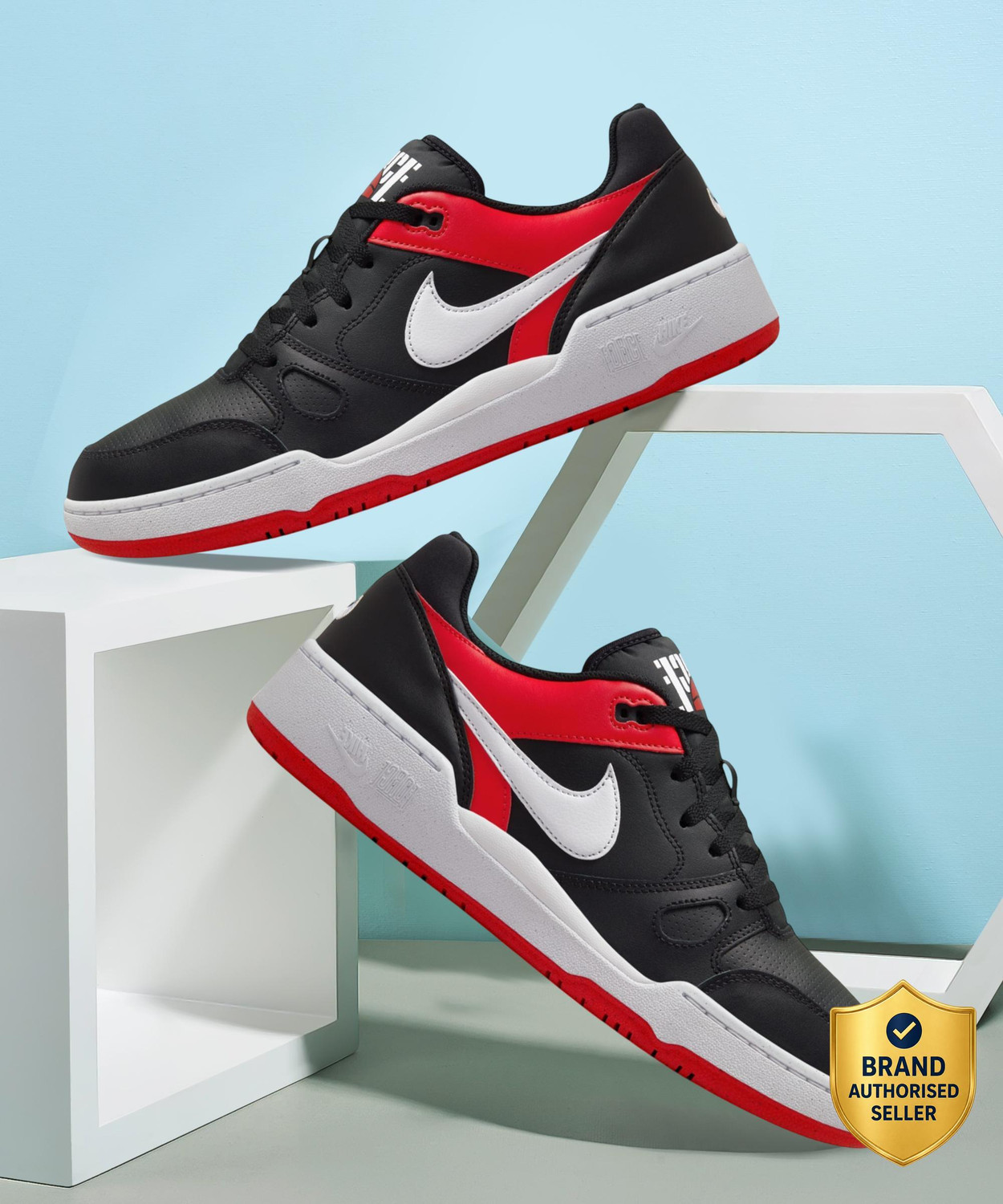 Image of NIKE Sneakers For Men (Red , 9)