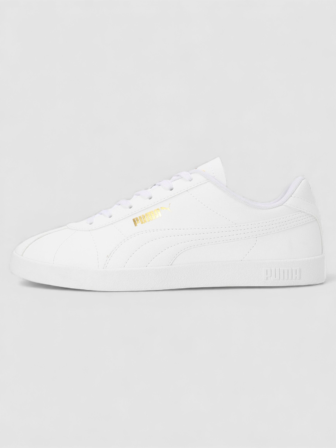 Image of PUMA Club II SL Sneakers For Men (White , 4)