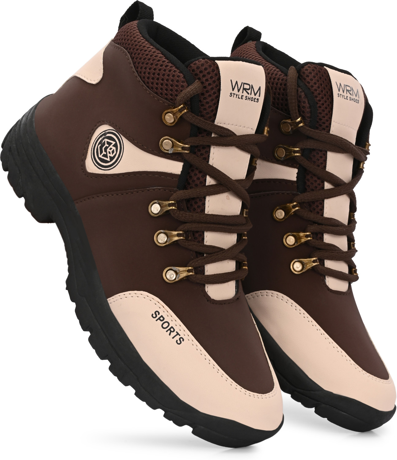 WRM STYLE Men’s High-Ankle Trekking Boots - Image 1