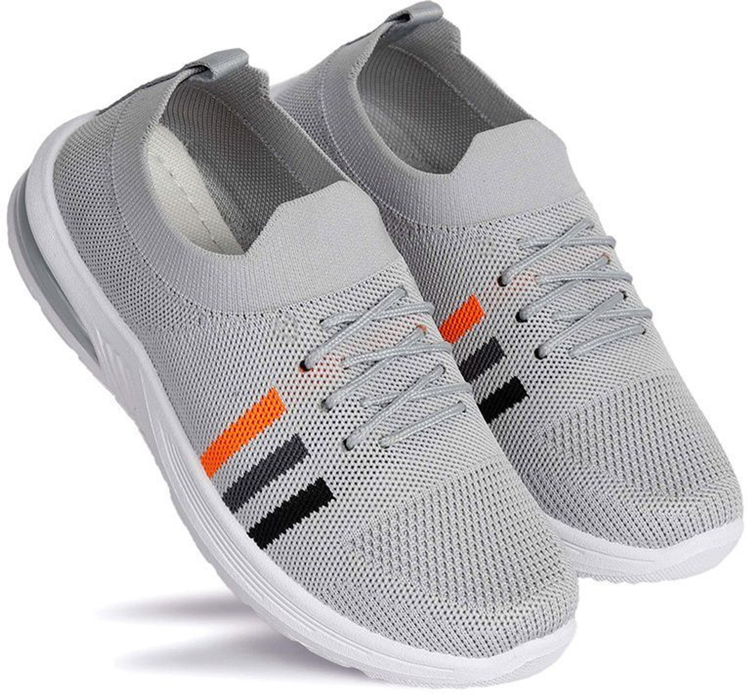 Image of aadi Lightweight,Comfort,Summer,Trendy,Walking,Outdoor,Stylish,Training,Daily Use Sneakers For Women (Grey , 7)