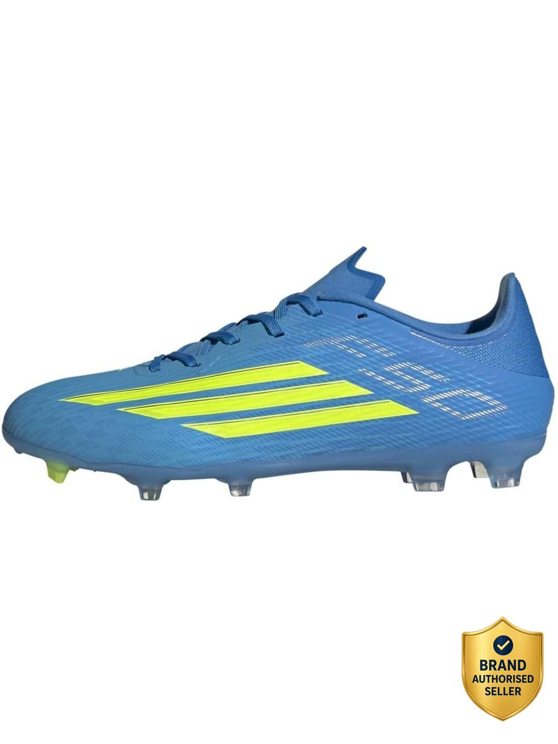 Image of ADIDAS F50 CLUB FG /MG Football Shoes For Men (Yellow , 8)