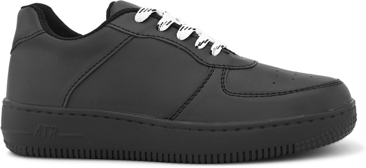 Image of Roadster RDWAJ3943 Lightweight Comfort Summer Trendy Premium Stylish Sneakers For Women (Black , 7)