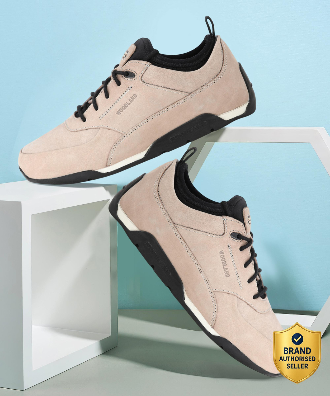 Woodland Men's Lace Up Casual Shoes - Image 6