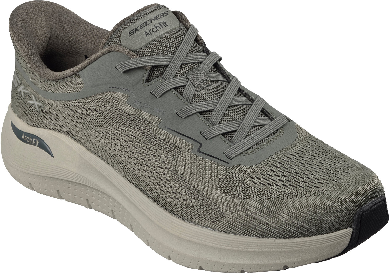 Image of Skechers Sneakers For Men (Olive , 11)