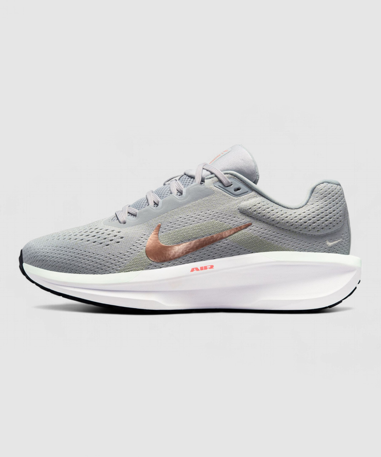 Image of NIKE wmns air winflo 11 Running Shoes For Women (Grey , 6)