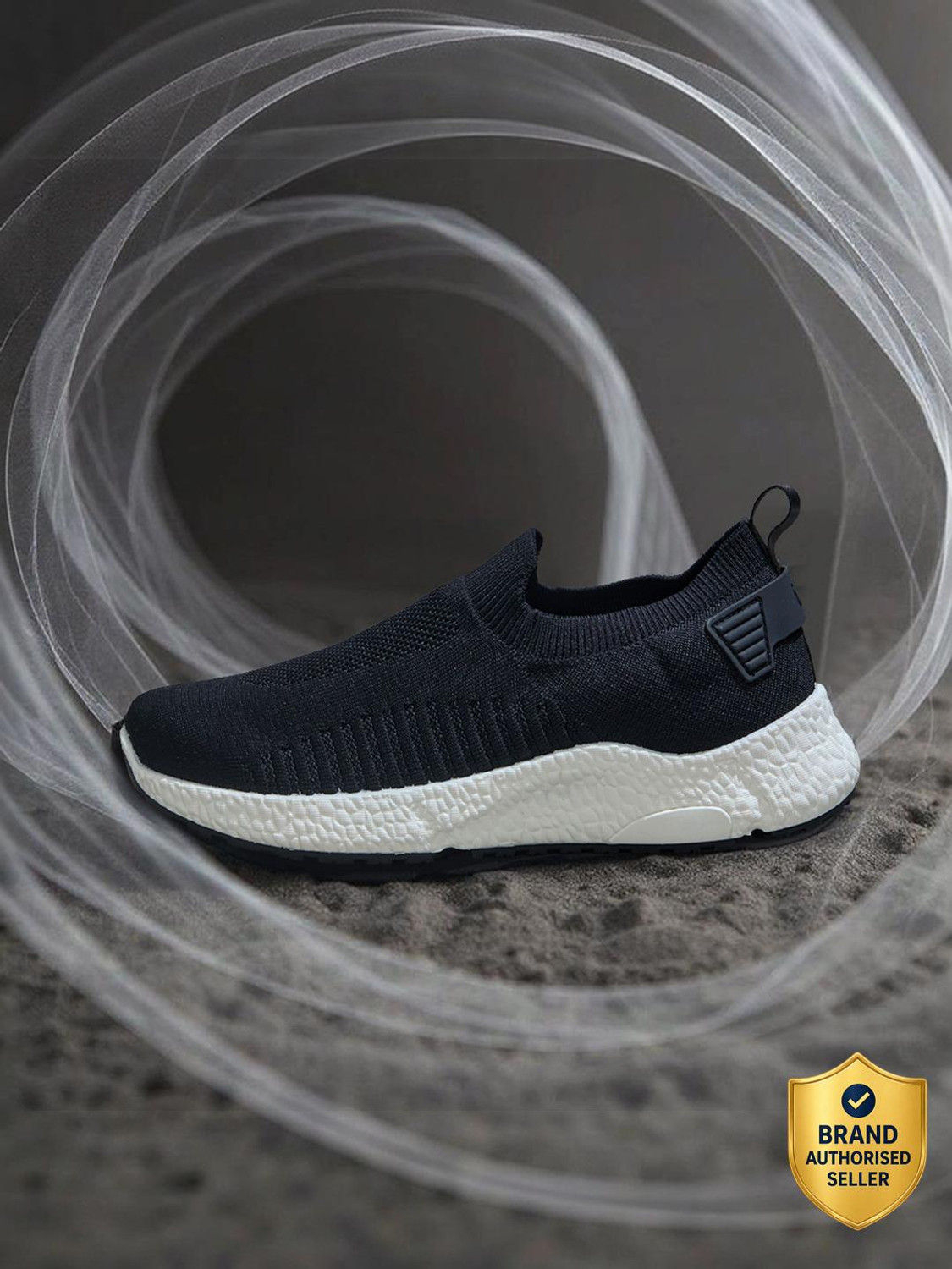 Image of Plaeto EZPlay Walking Shoes | Comfortable Lightweight with Breathable Mesh Slip On Sneakers For Men (Blue, Grey , 8)