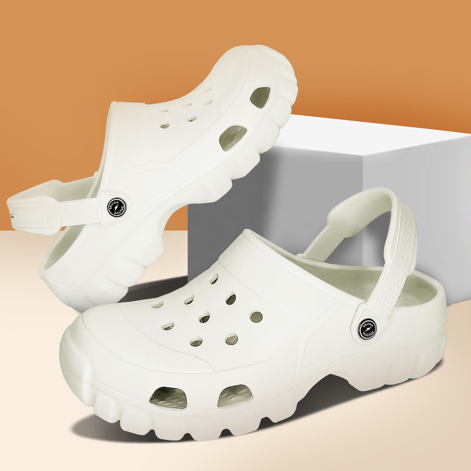 Image of BRUTON Men Sandal (Grey , 10)