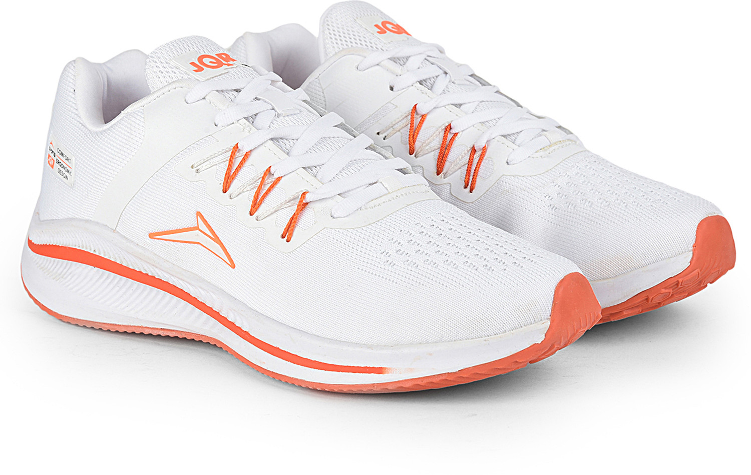 Image of JQR FOCUS Running Shoes For Men (White, Blue , 8)
