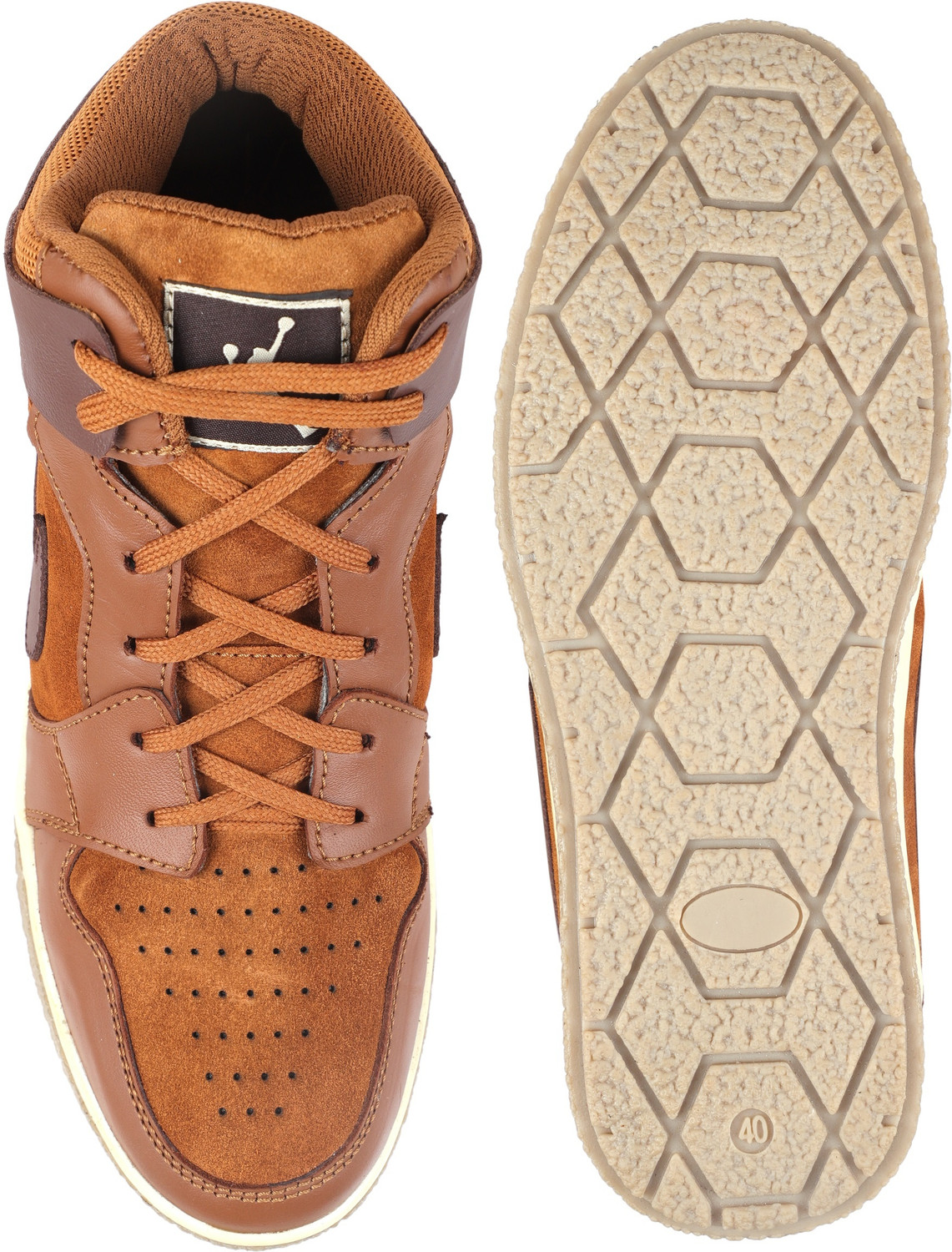 Image of Fit & Fine Classic Comfortable Casual shoes Outdoors For Men Boots For Men (Brown , 7)
