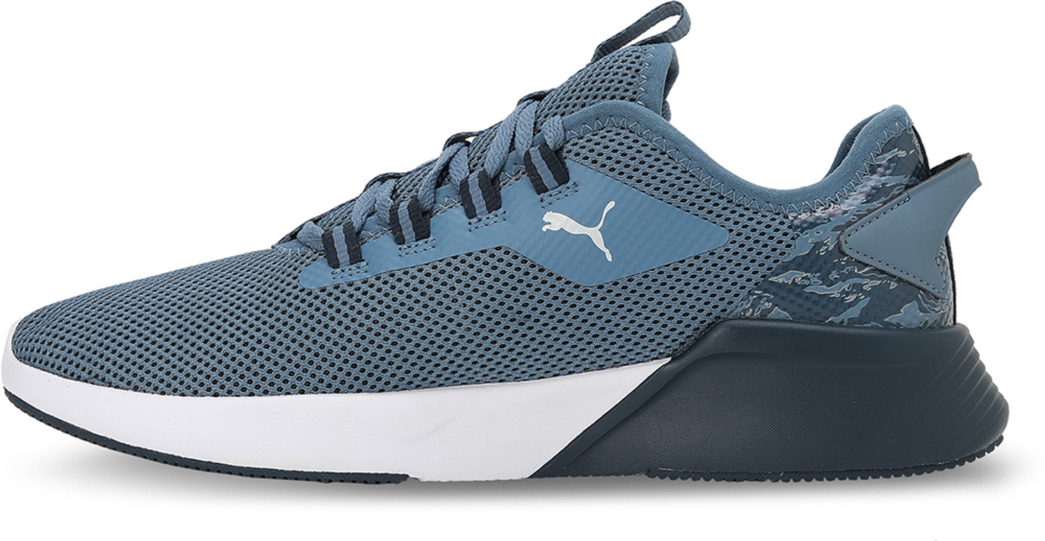 Image of PUMA Retaliate 2 Camo Running Shoes For Men (Blue , 5)