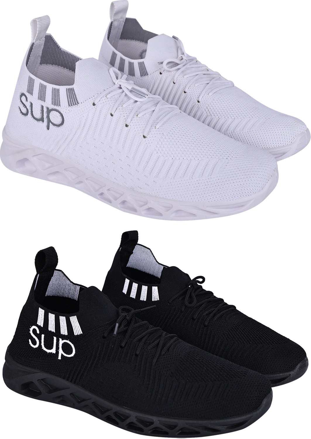 Image of SHOELAMB Pack of 2 Shoes Combo Casual For Men (Grey , 9)
