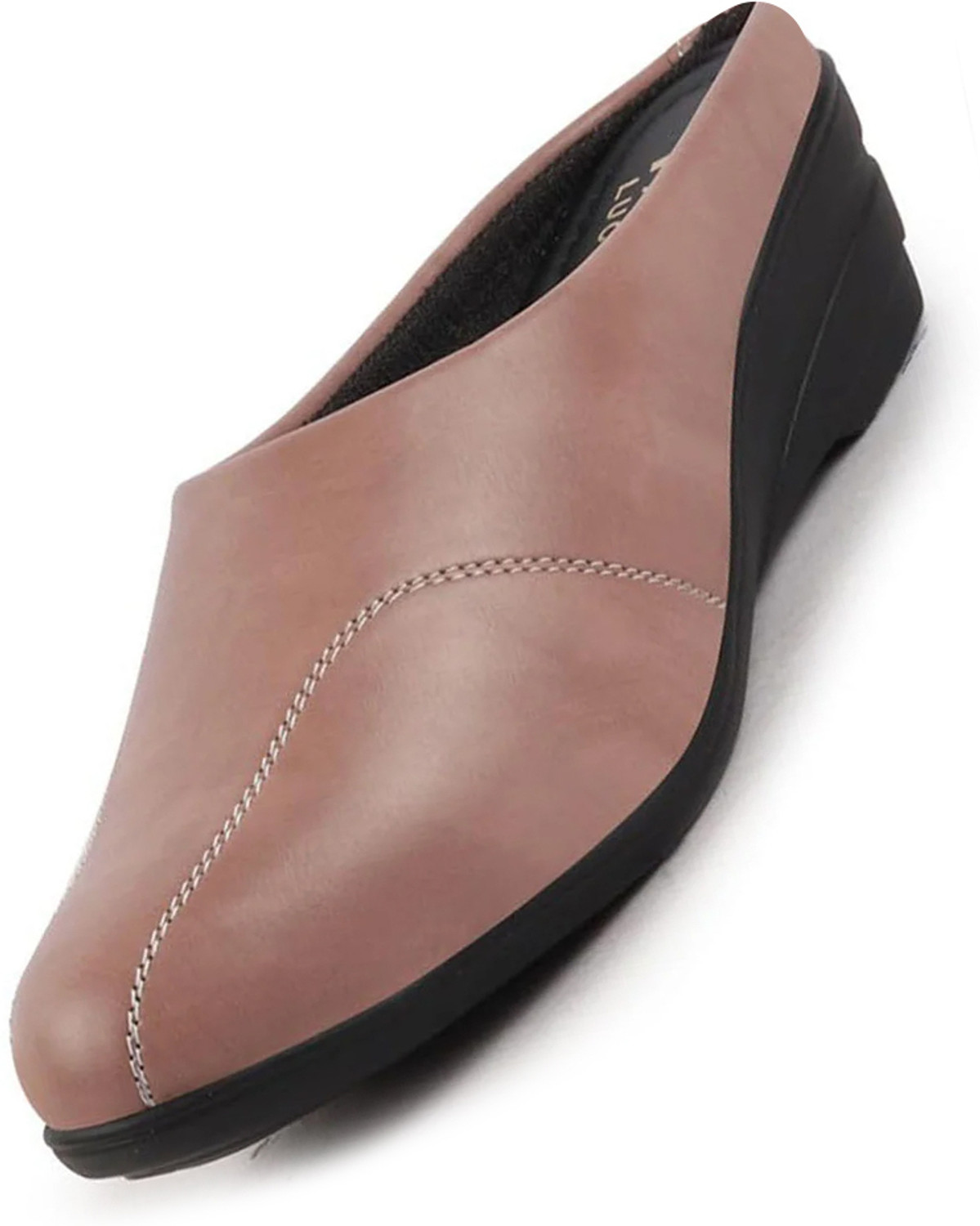 Image of FOOTLOOSE Women Flats Comfortable Slip On Backless Pointed Toe Mules Shoes Casuals For Women (Tan , 10)