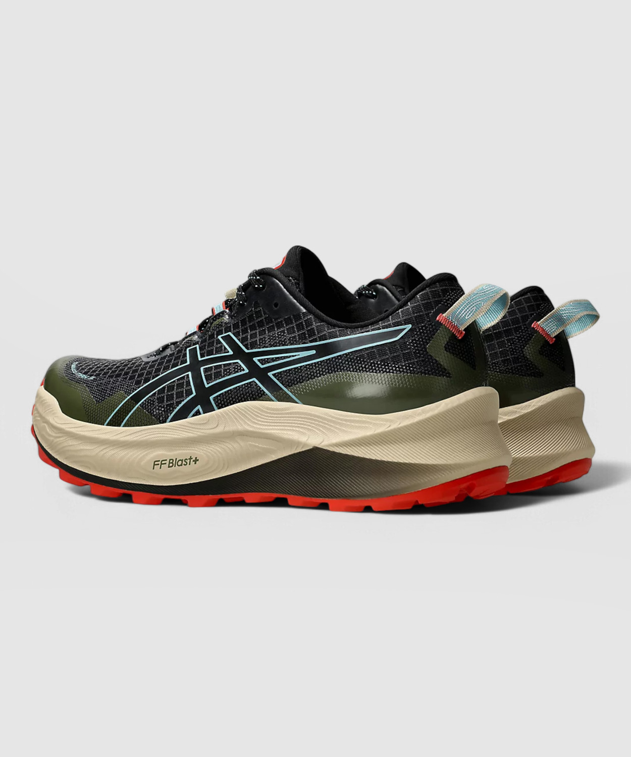 Image of Asics Trabuco Max 3 Running Shoes For Men (Black , 10)