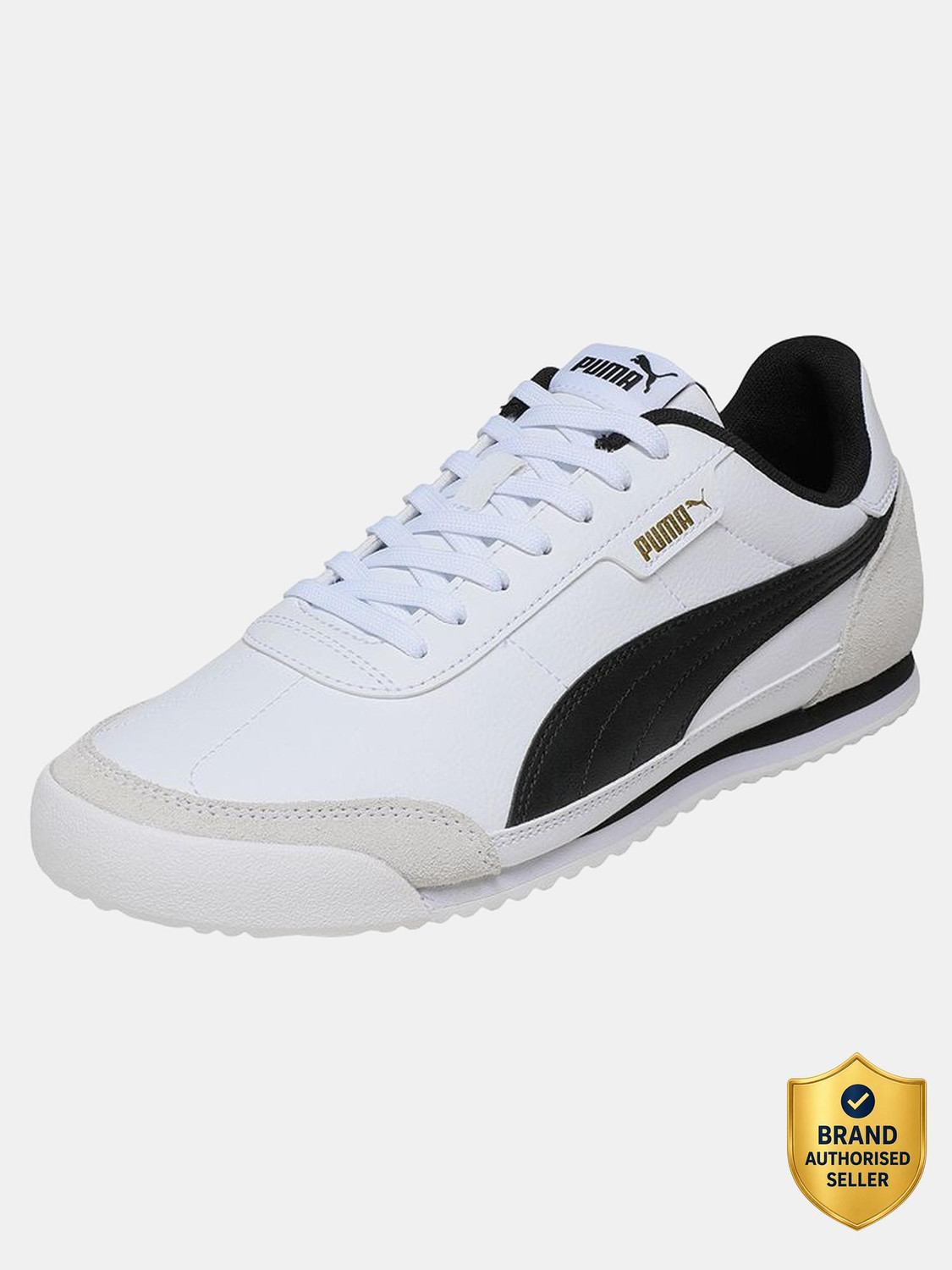 Image of PUMA Smash 3.0 L Sneakers For Men (White , 6.5)