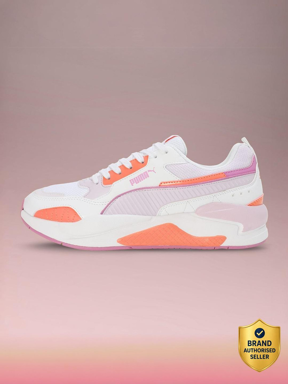 Image of PUMA Blktop Rider Sneakers For Women (White , 4)