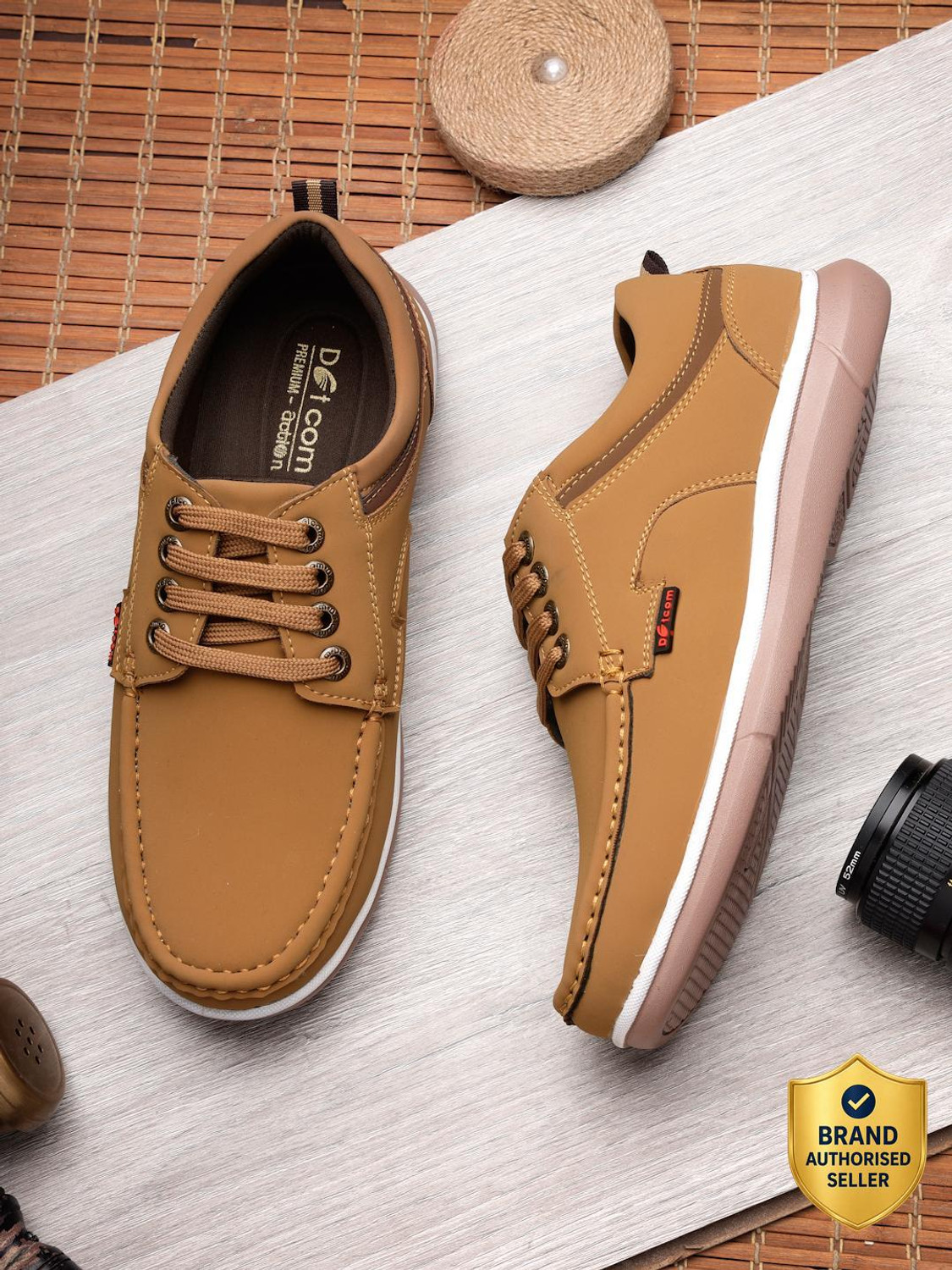 Image of action Casual Shoes For Men (Brown , 8 UK /India)