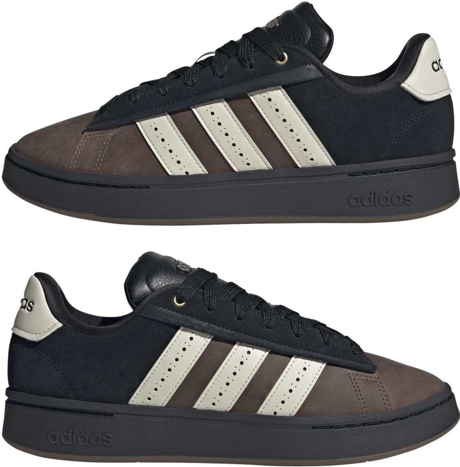 Image of ADIDAS GRAND COURT ALPHA 00s Sneakers For Men (Brown , 7.5)