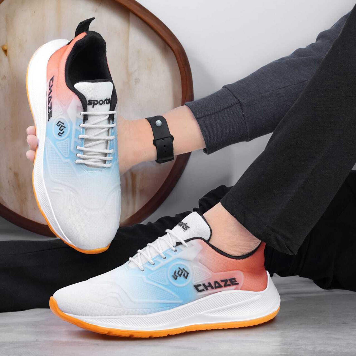 Image of NEWFEEL Walking Shoes For Men (Multicolor, 5.5 UK /India)