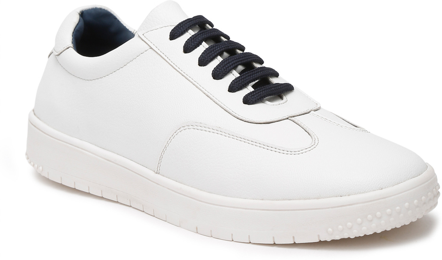 Image of kosher Soft, Comfortable & Slip Resistant Sneakers For Men (White , 9)