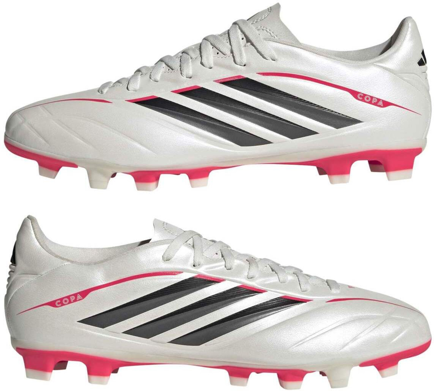 Image of ADIDAS COPA PURE IV CLUB FG /MG Football Shoes For Men (White , 8)