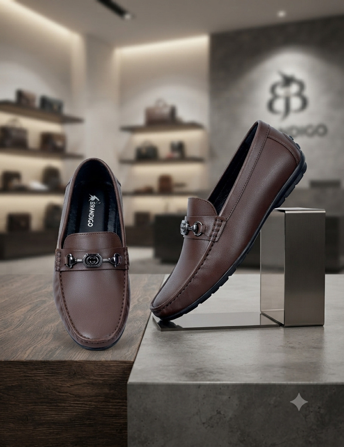 Image of mzoracollection Royal Gloss Tassel Loafers Casuals For Men (Brown , 10)