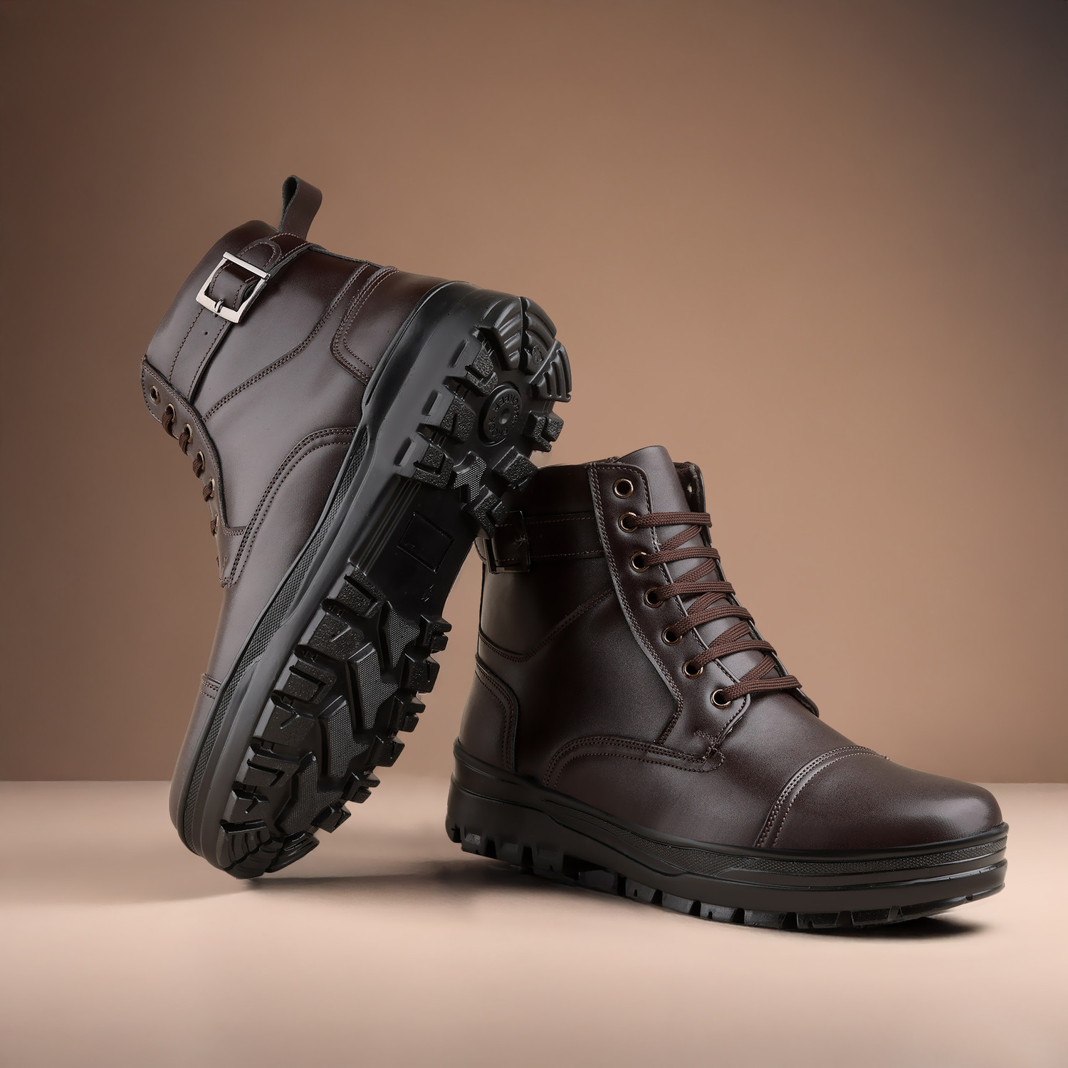 Image of RED CHIEF RC3895 Boots For Men (Brown , 10)