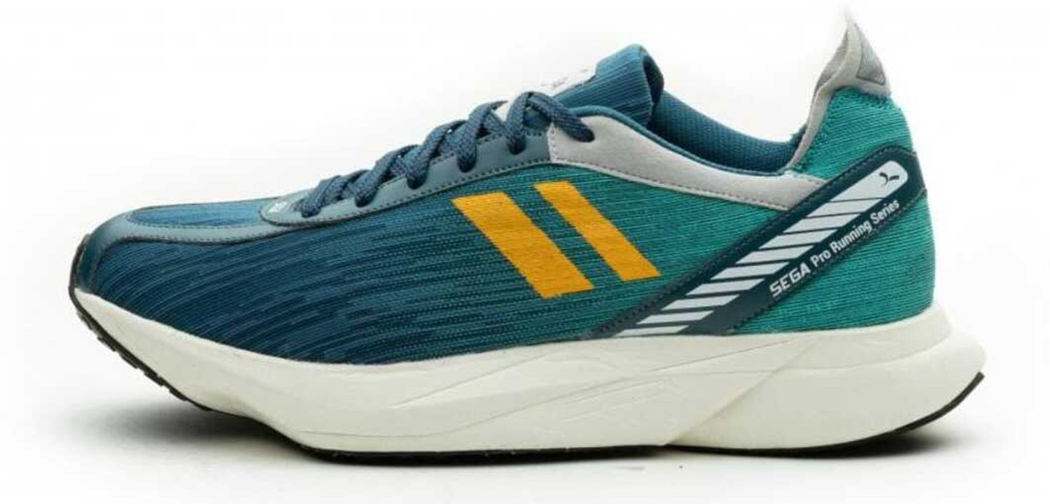 Image of SEGA NEW ADMIRE (2025) - Pro Running Shoes For Men (Green, Multicolor , 9)