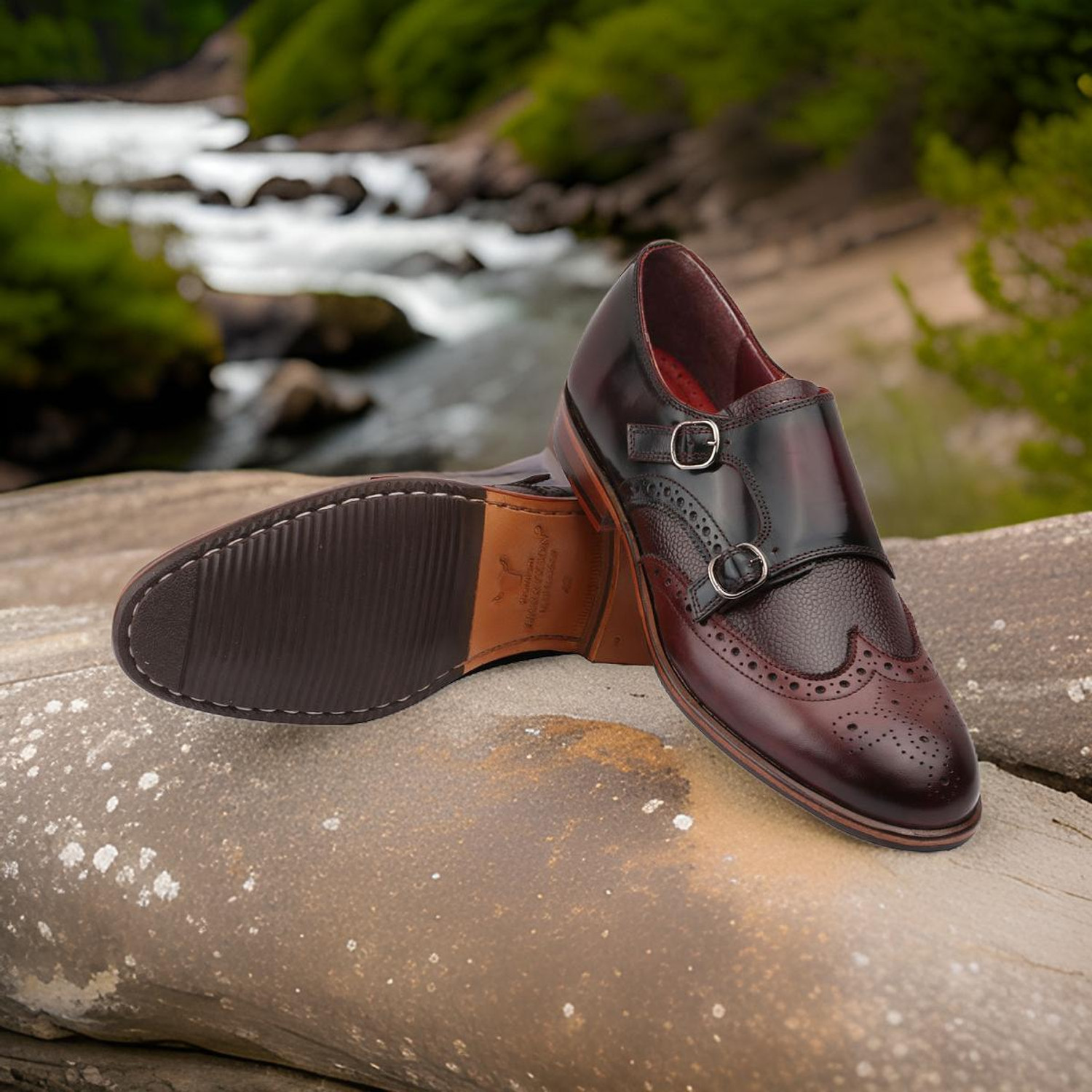 Image of Harrykson London CAMBERLEY Luxury Men's Genuine Leather Semi Casual Mocassin For Men (Navy , 6)