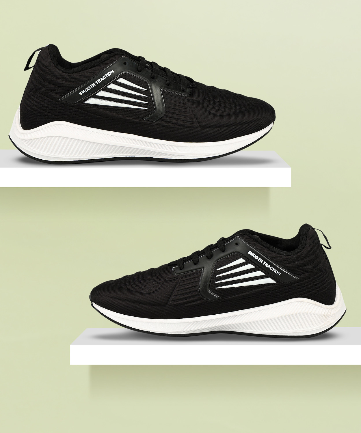 Image of CAMADY RIDING SHOES FOR MEN Running Shoes For Men (Black , 8)