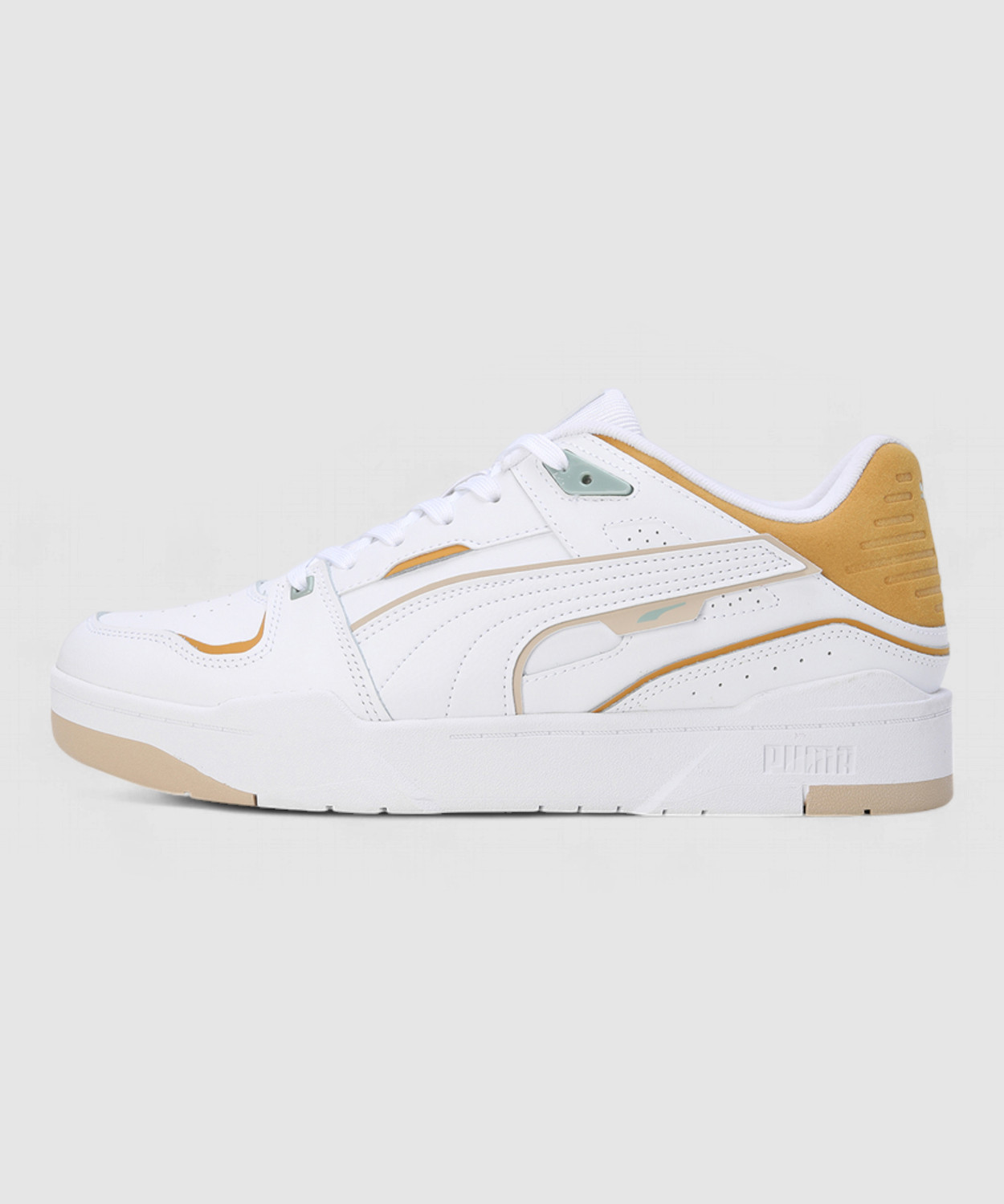 Image of PUMA Slipstream Bball Sneakers For Men (White , 7.5)