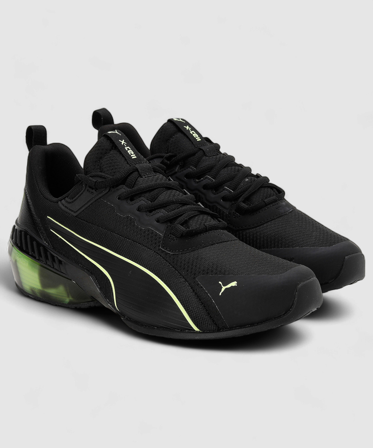 Image of PUMA X-Cell Uprise Soft Focus Running Shoes For Men (Black , 5)