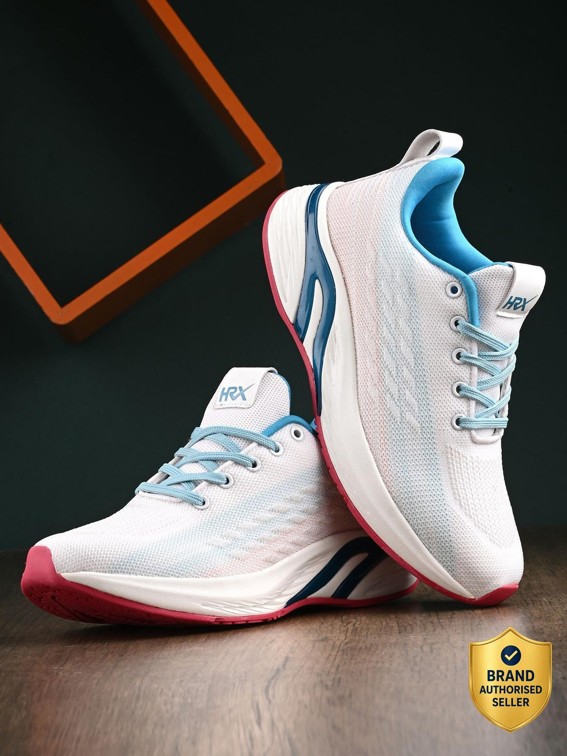 Image of HRX by Hrithik Roshan HX-046 01 Running Shoes For Women (Purple , 4)