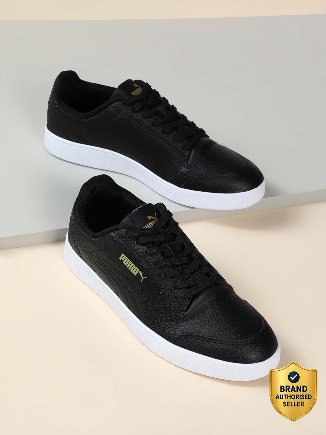PUMA Shuffle Ultra Sneakers Men Black Size 9 - Image 1