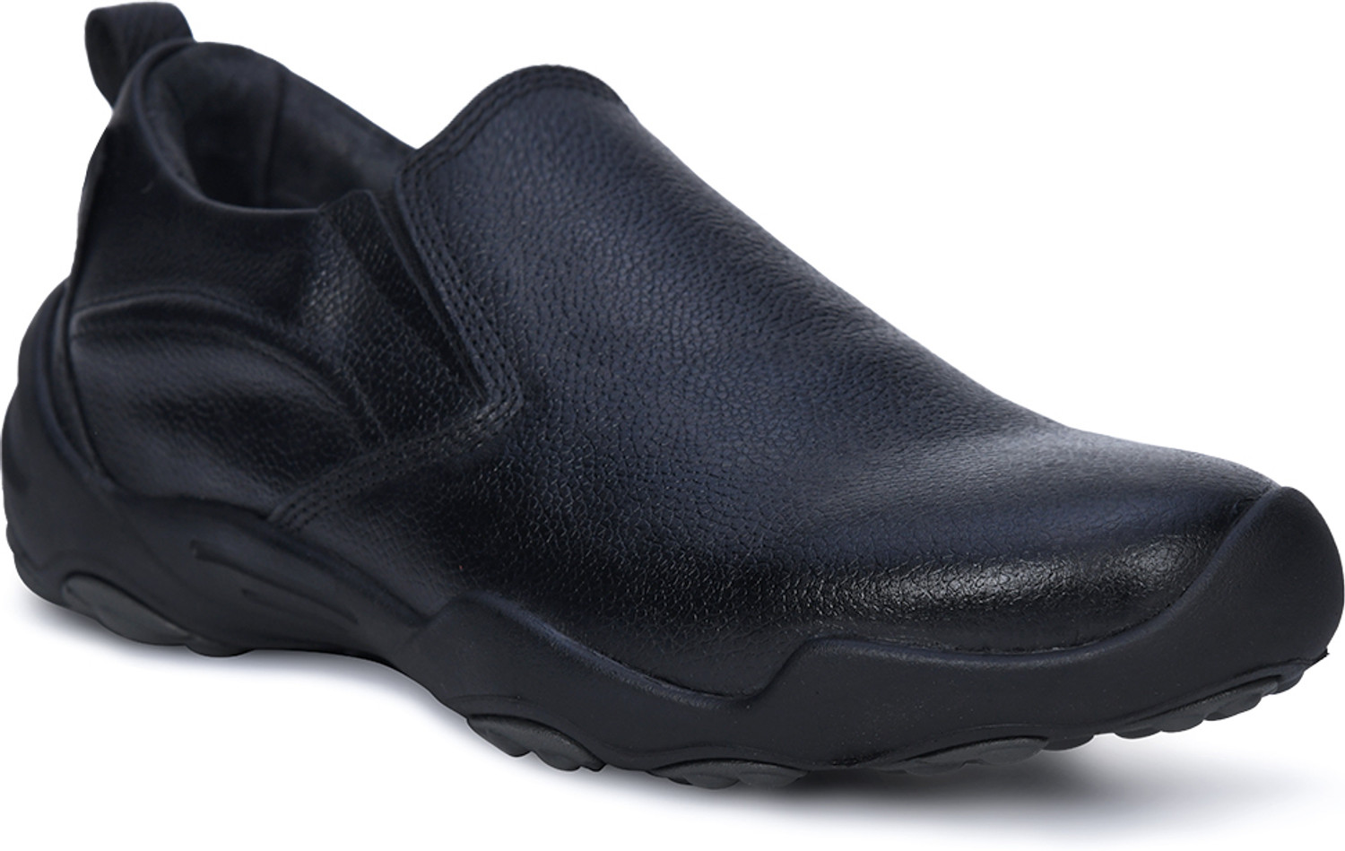 Image of HUSH PUPPIES FRANK LOAFER Slip On For Men (Black , 5)