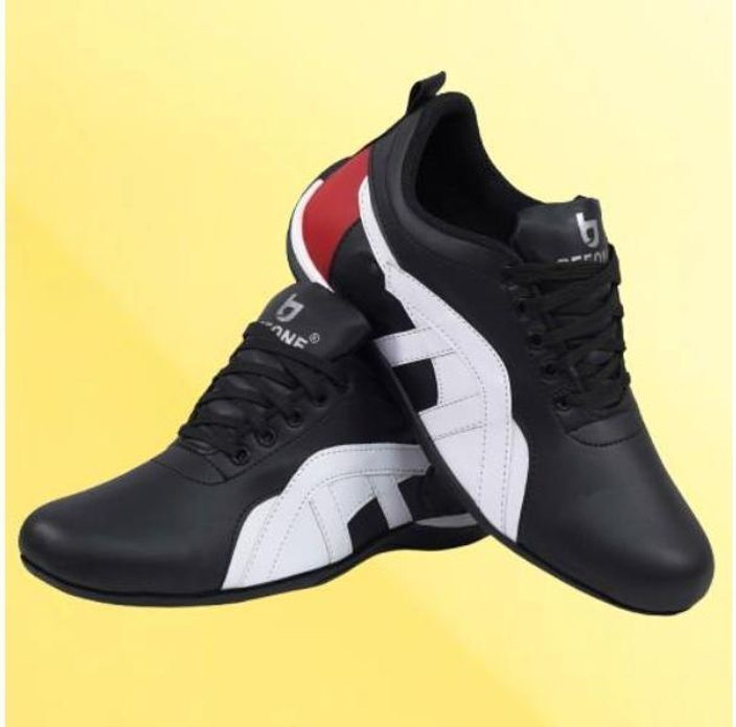 Image of SS ENTERPRISE New Fashion Outdoor Trendy Lightweight Casual Sneakers For Men (White , 9)